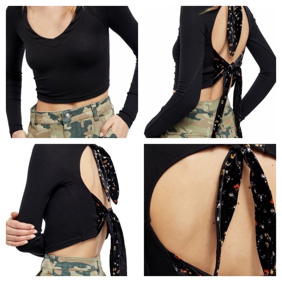 Free People Crop Top Size XL - Picture 1 of 6
